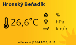 Meteostanica Hronský Beňadik