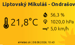 Meteostanica Liptovský Mikuláš - Ondrašová