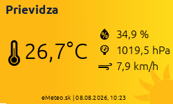 Meteostanica Prievidza