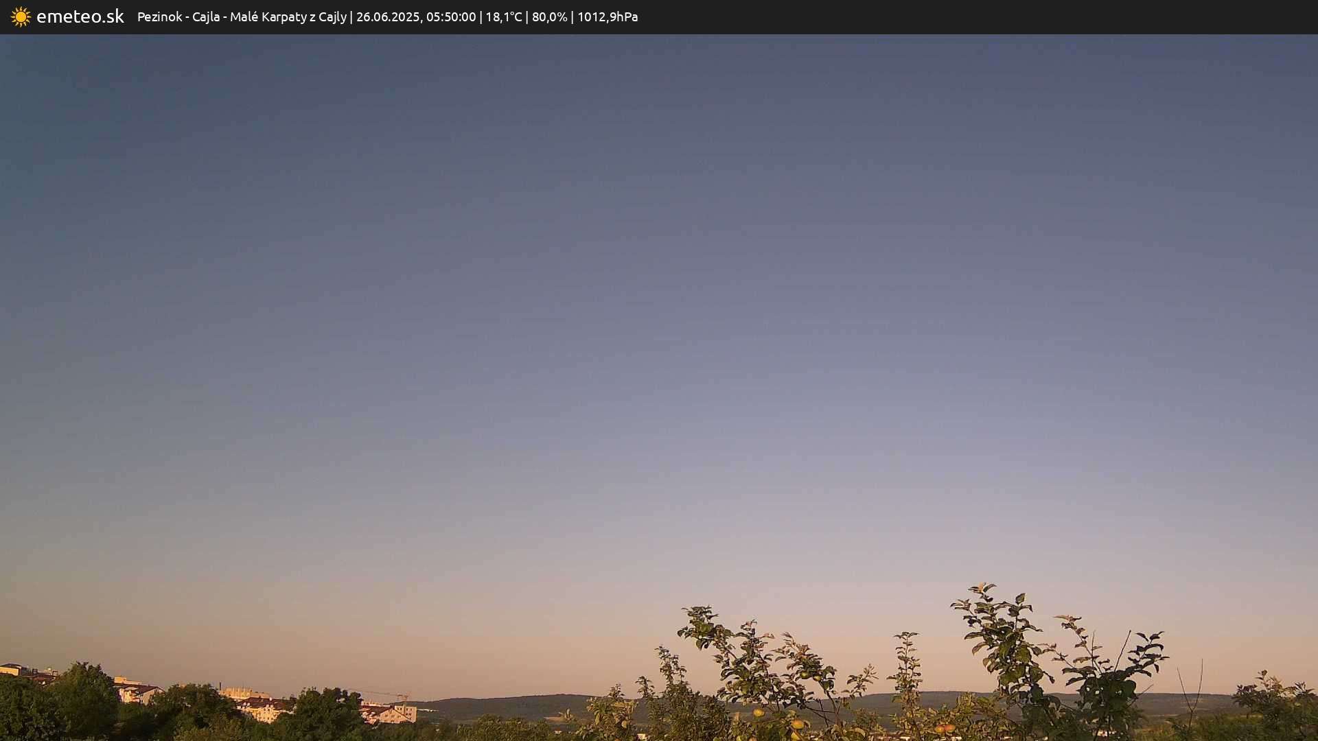 Malé Karpaty z Cajly