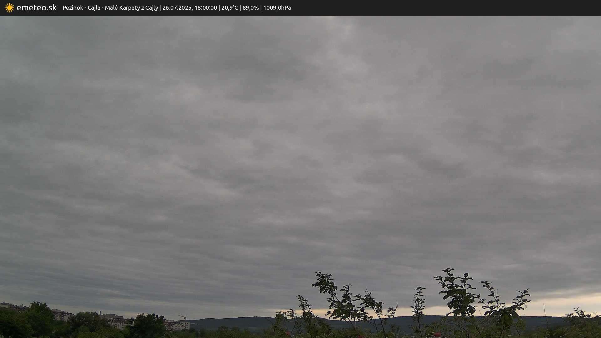 Malé Karpaty z Cajly