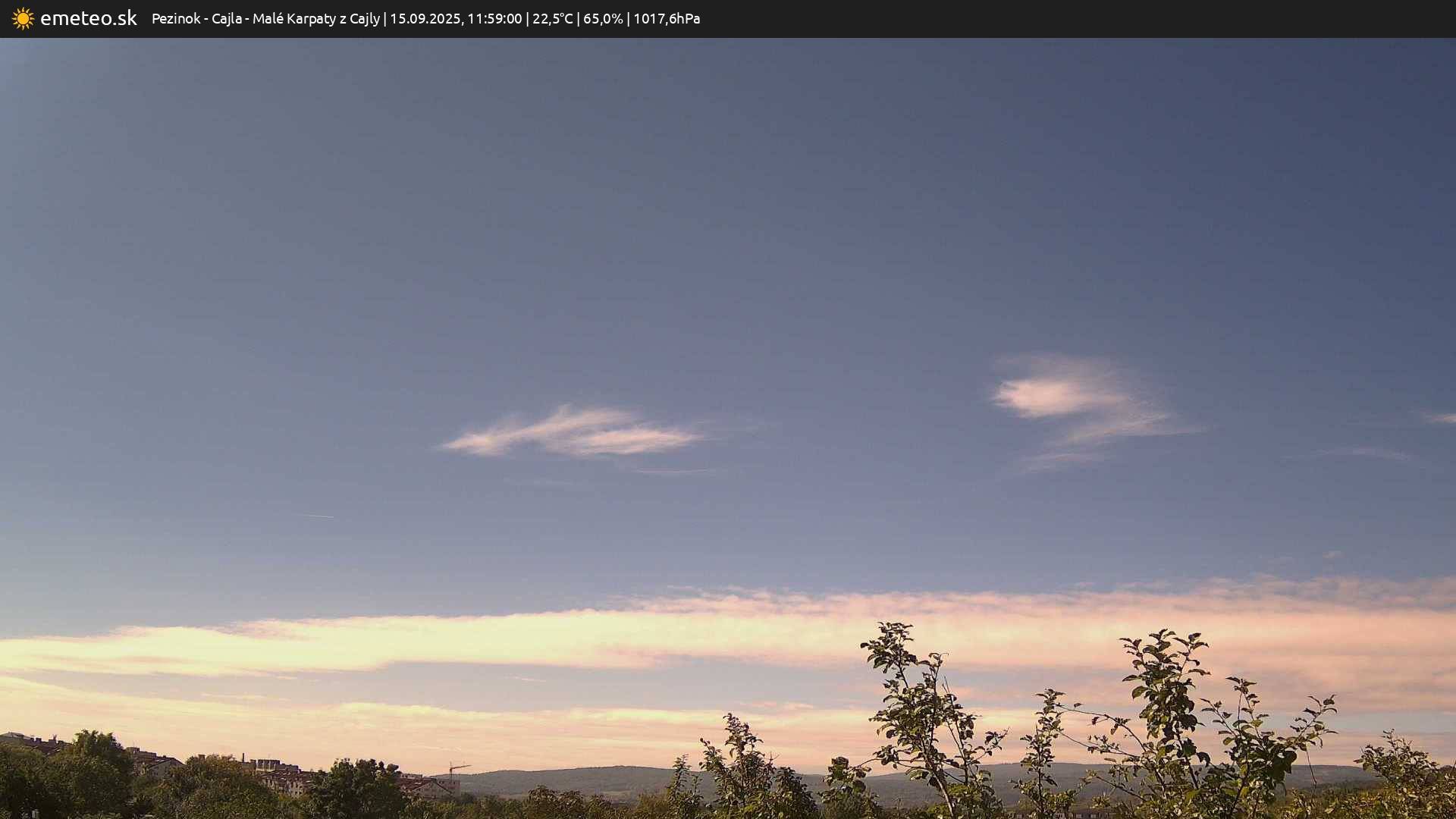 Malé Karpaty z Cajly