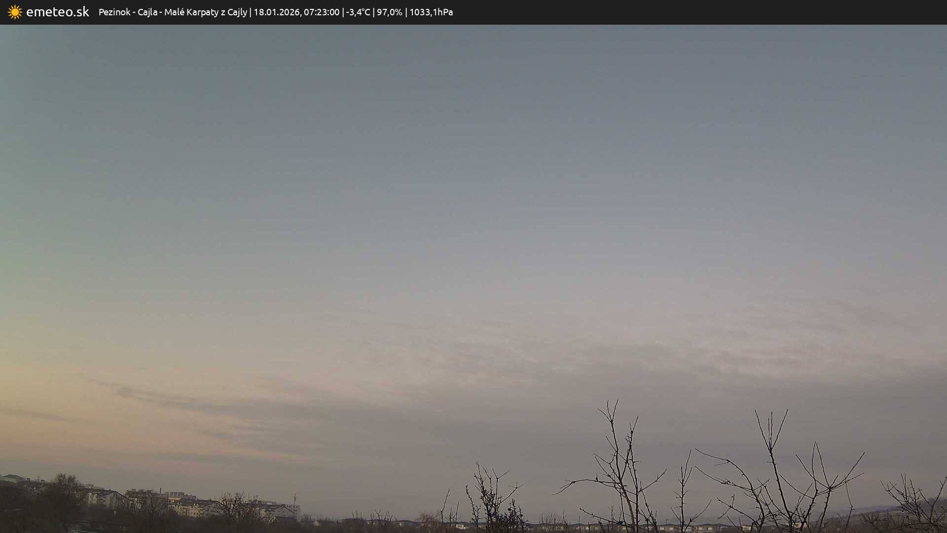 Malé Karpaty z Cajly