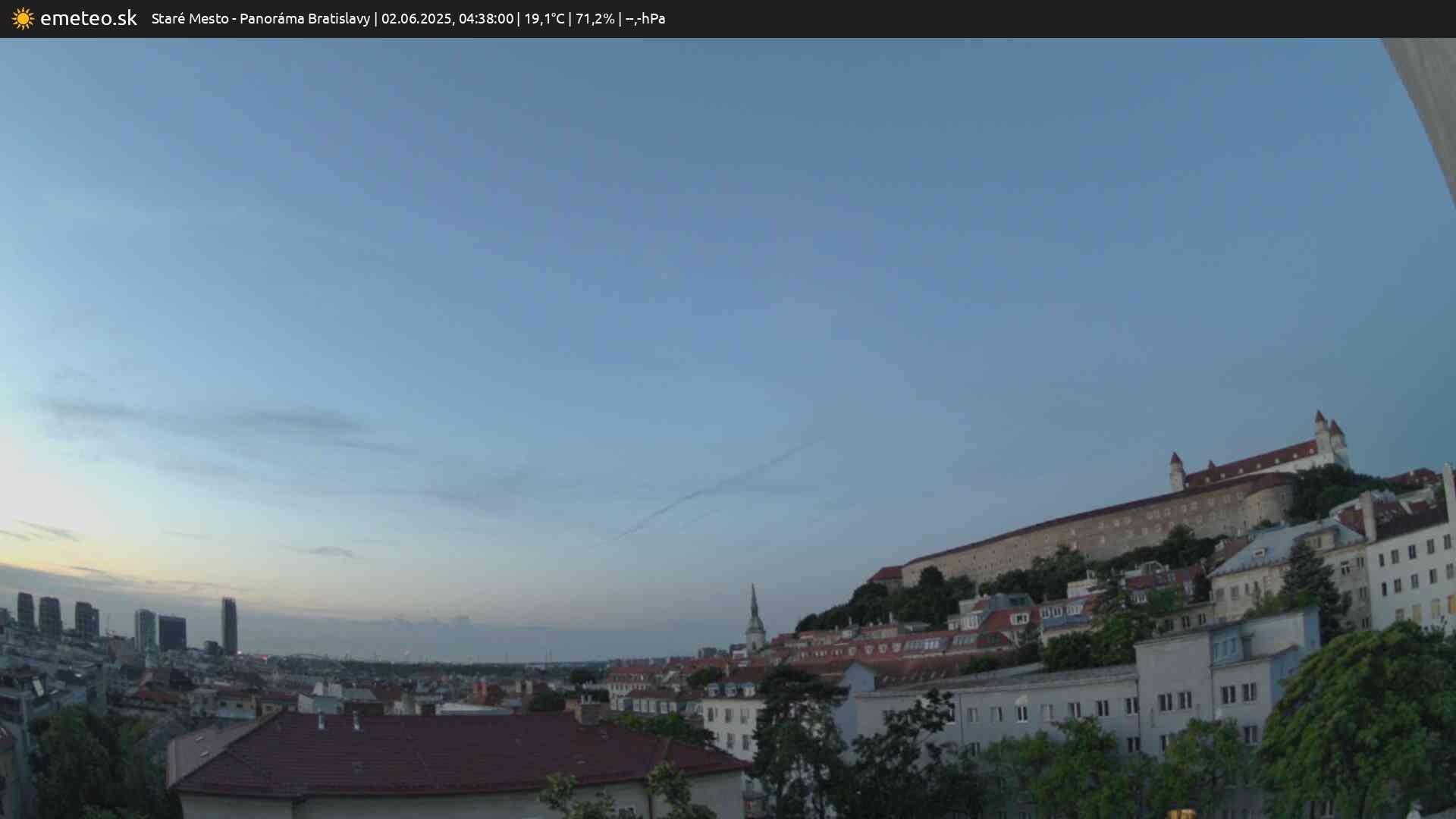 Panoráma Bratislavy