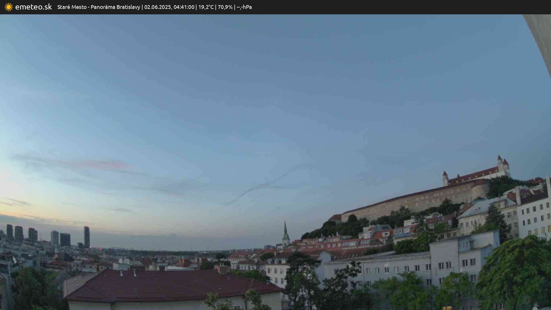 Panoráma Bratislavy