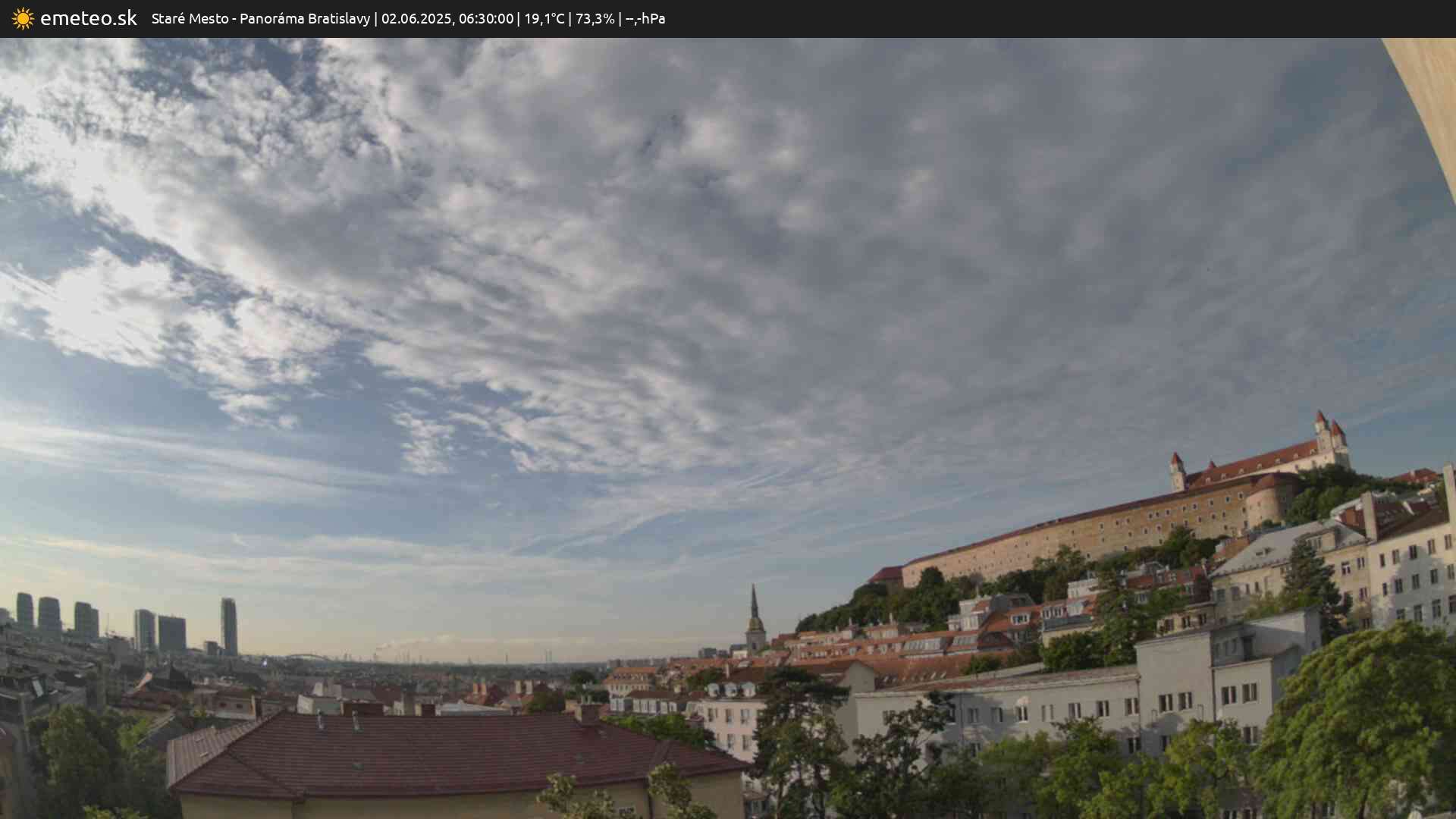 Panoráma Bratislavy