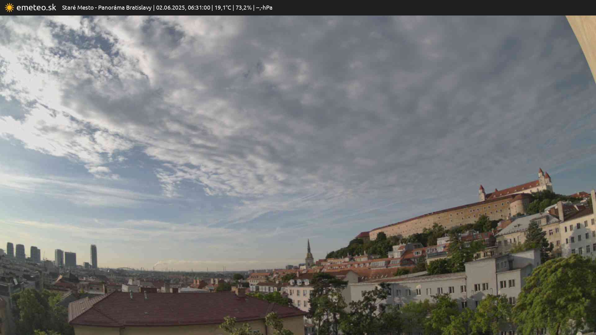 Panoráma Bratislavy