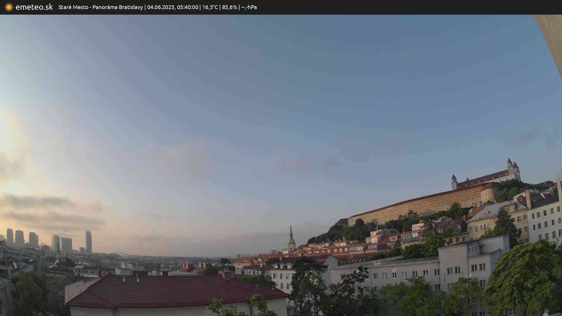 Panoráma Bratislavy