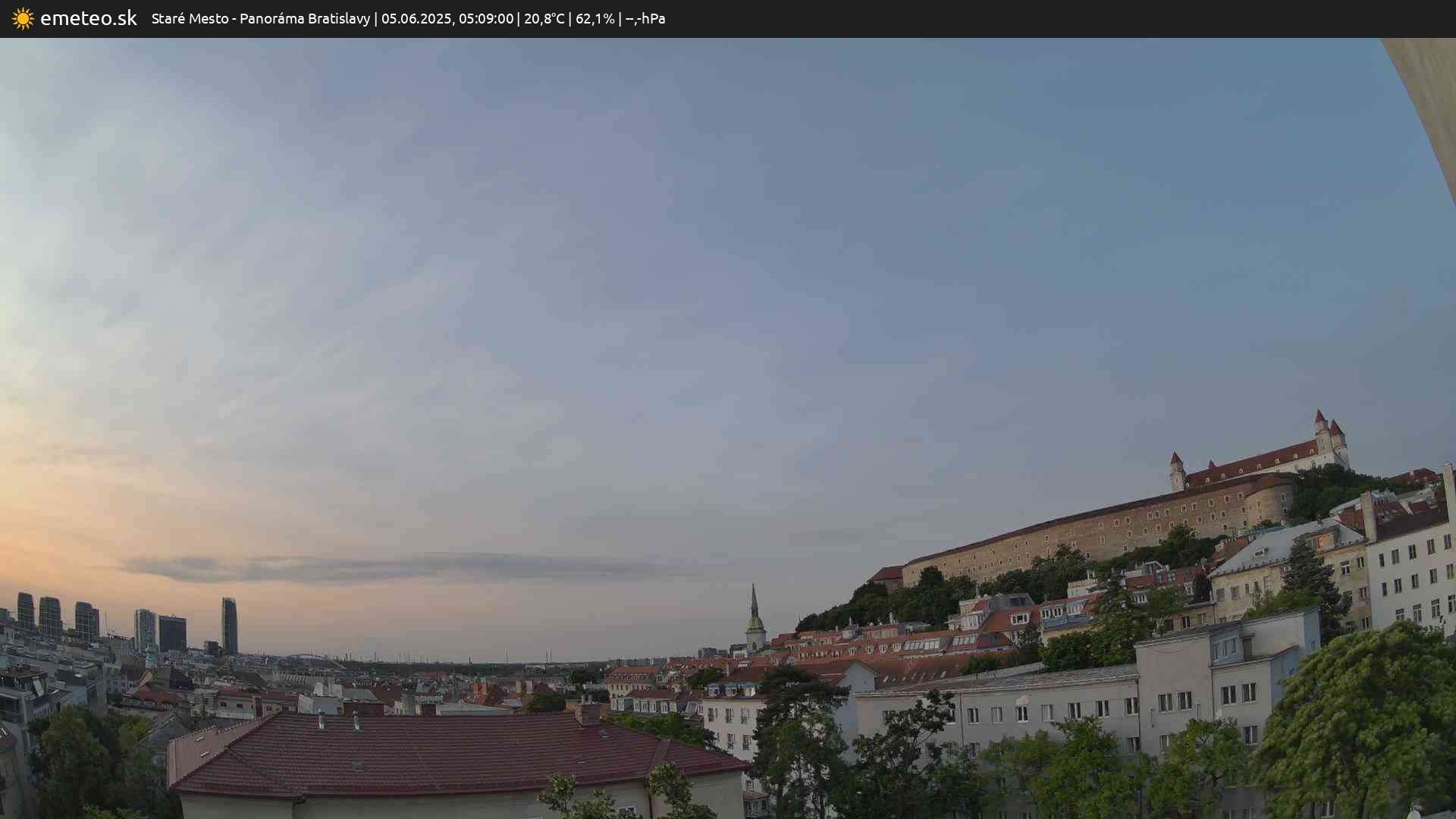 Panoráma Bratislavy