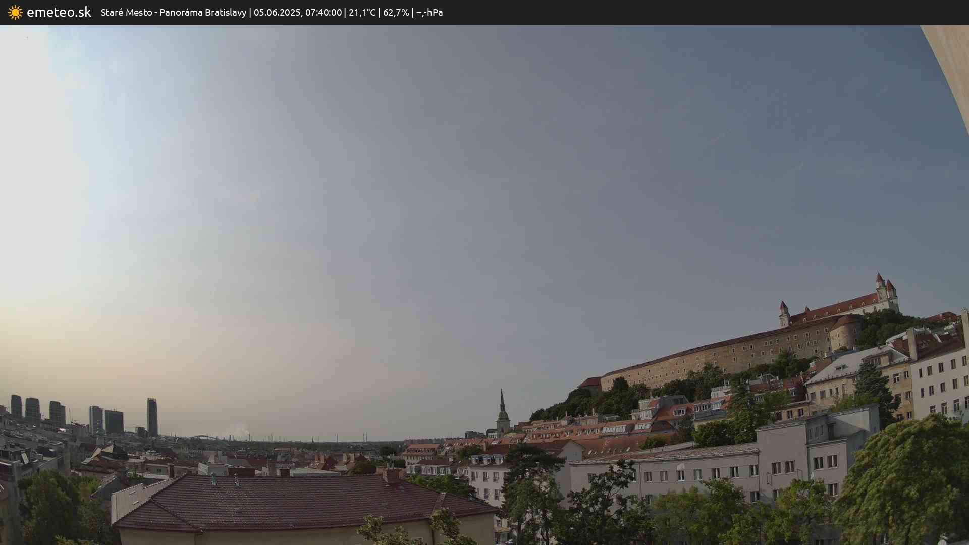 Panoráma Bratislavy