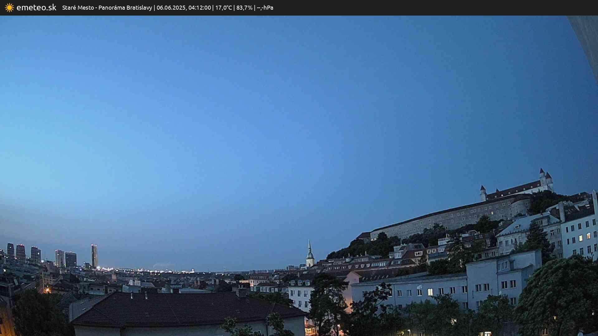 Panoráma Bratislavy
