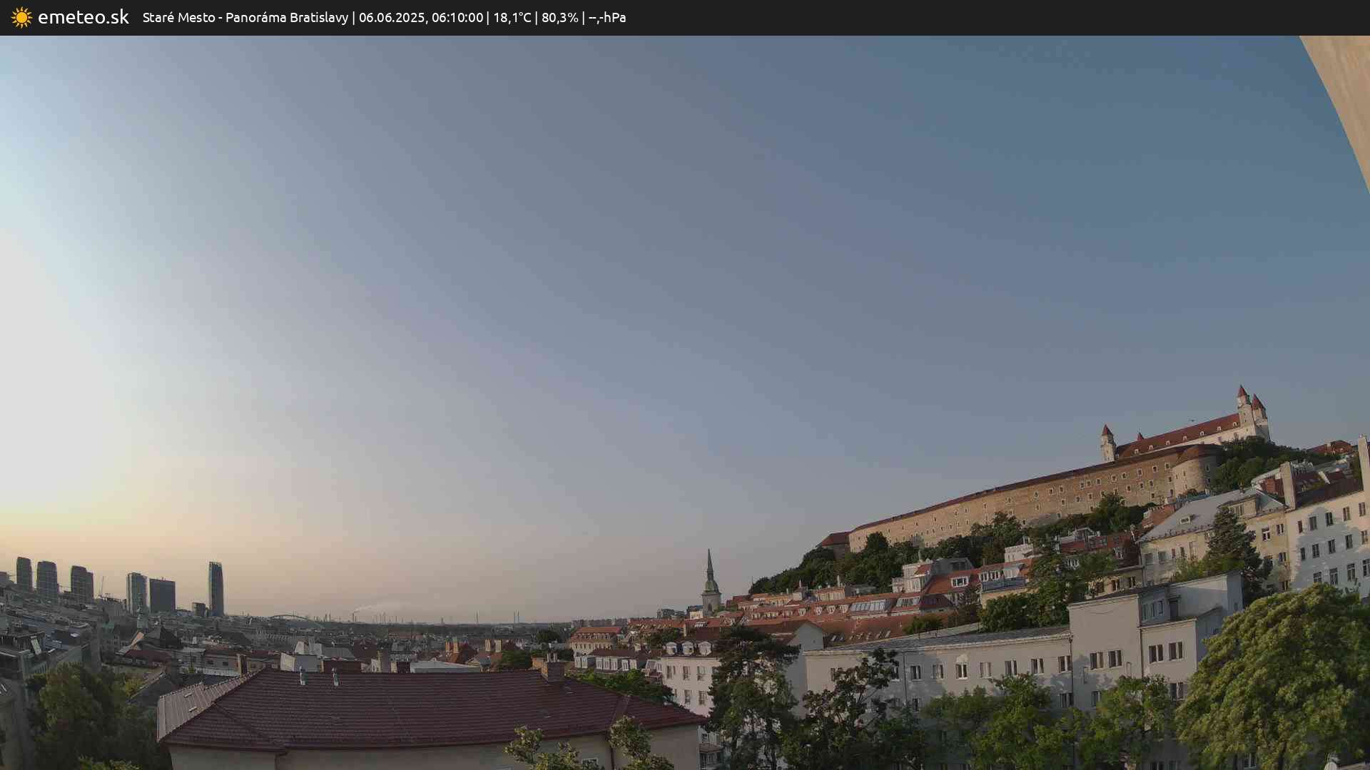 Panoráma Bratislavy
