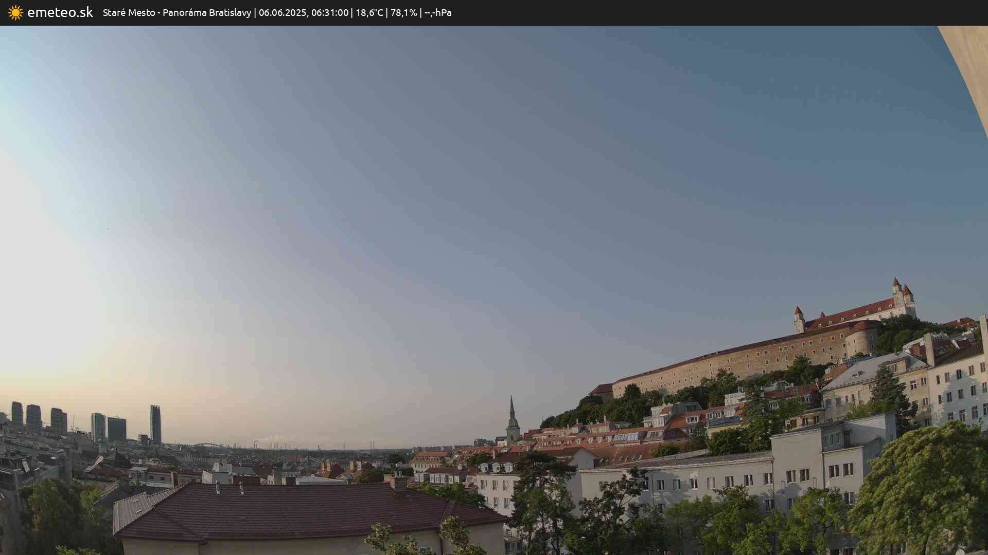 Panoráma Bratislavy