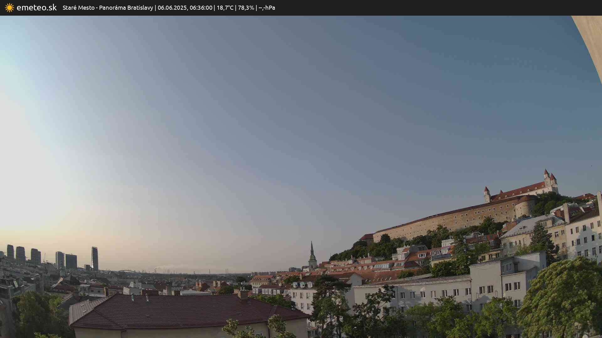 Panoráma Bratislavy