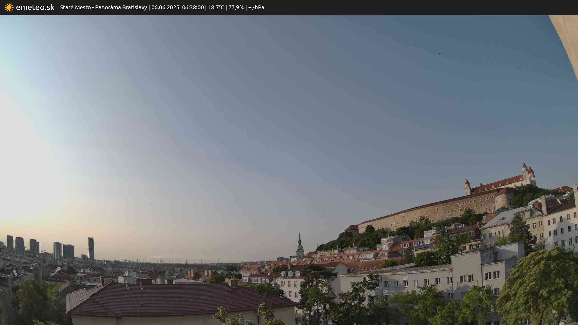 Panoráma Bratislavy