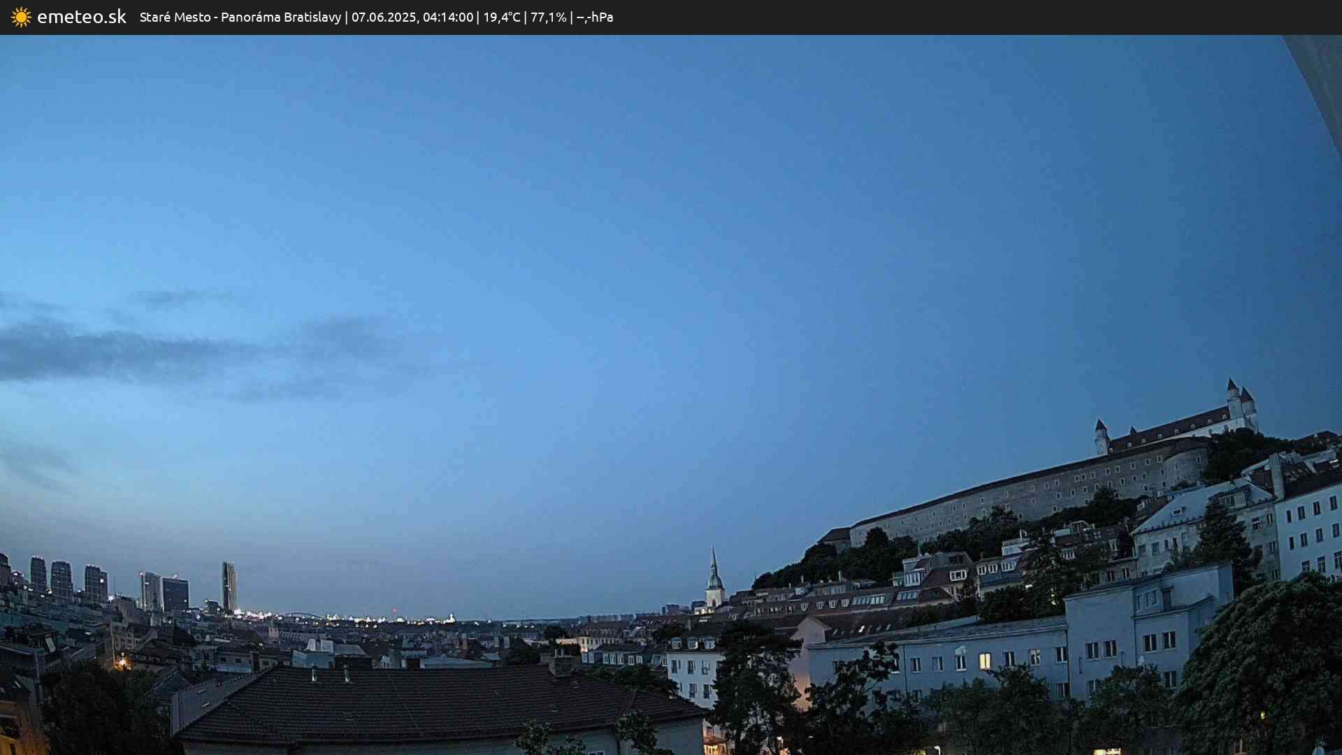 Panoráma Bratislavy
