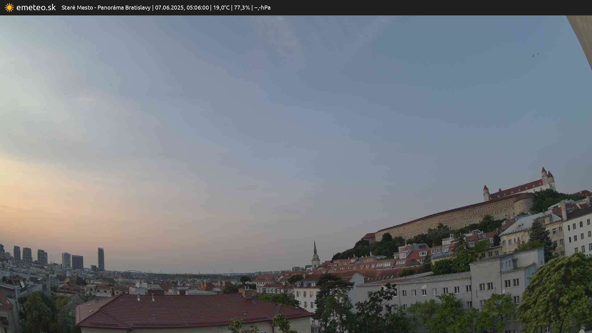 Panoráma Bratislavy