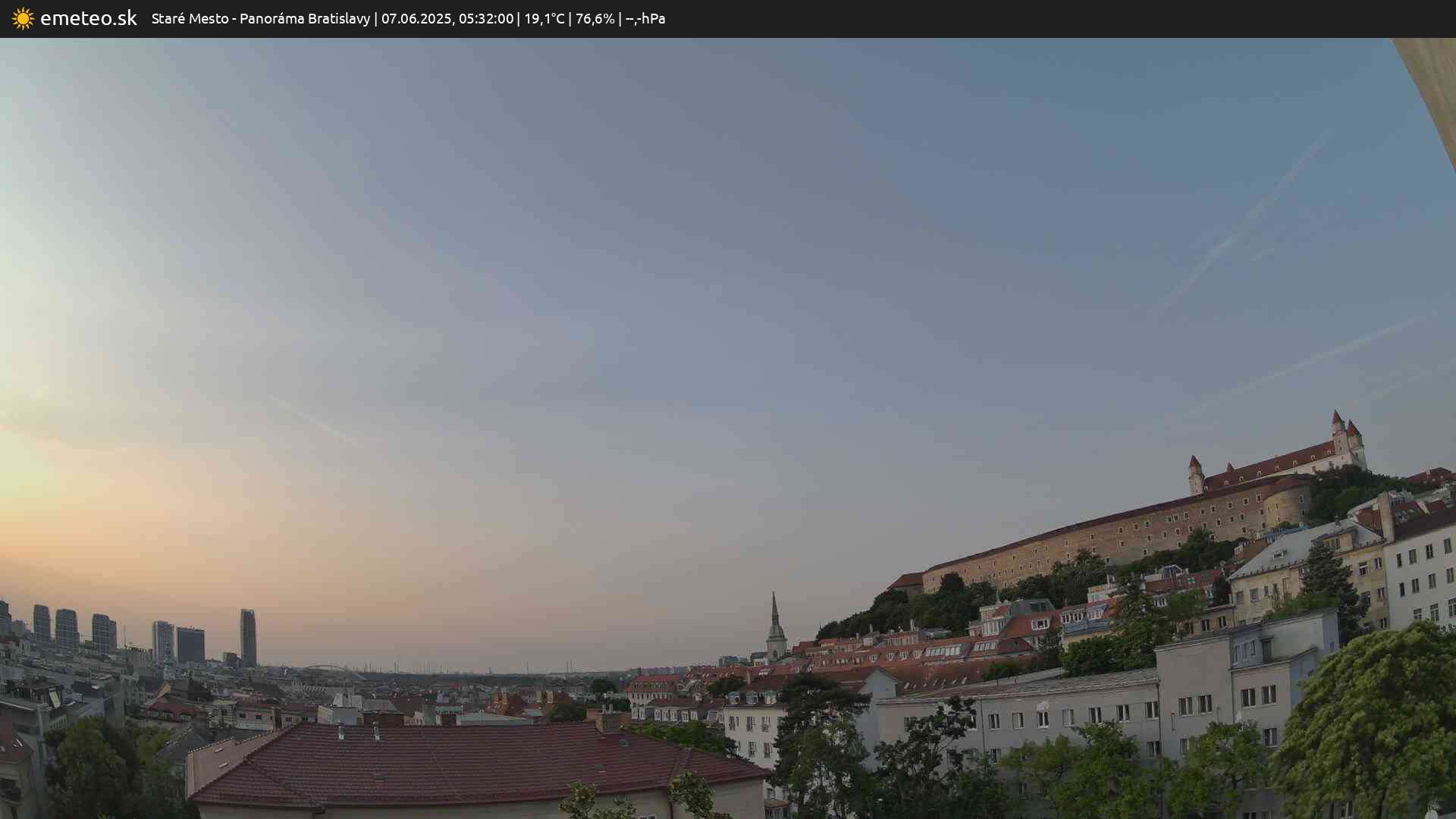 Panoráma Bratislavy