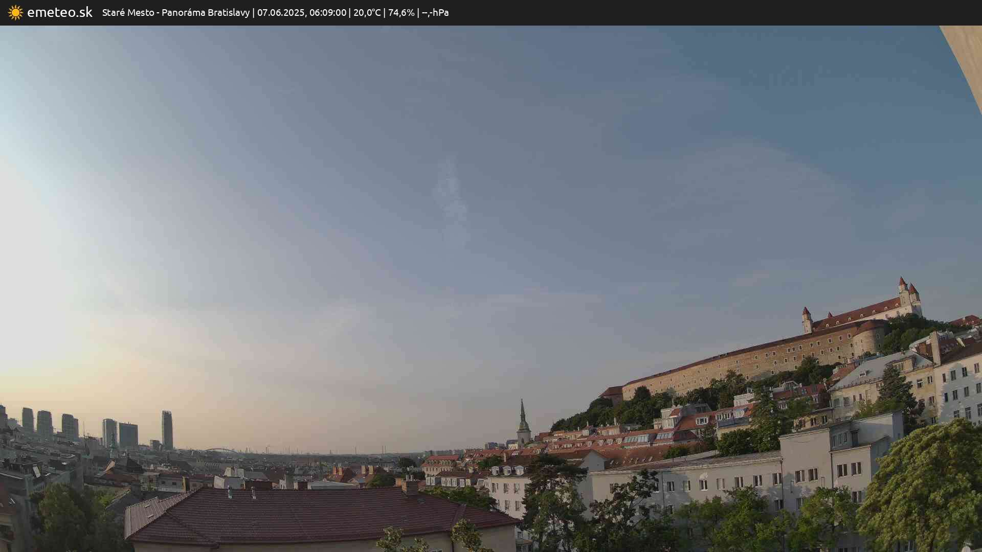 Panoráma Bratislavy