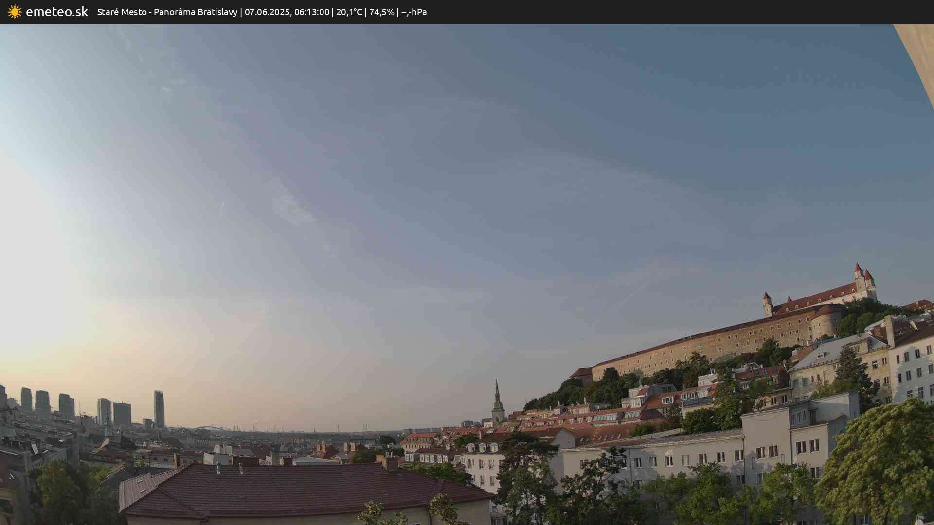 Panoráma Bratislavy