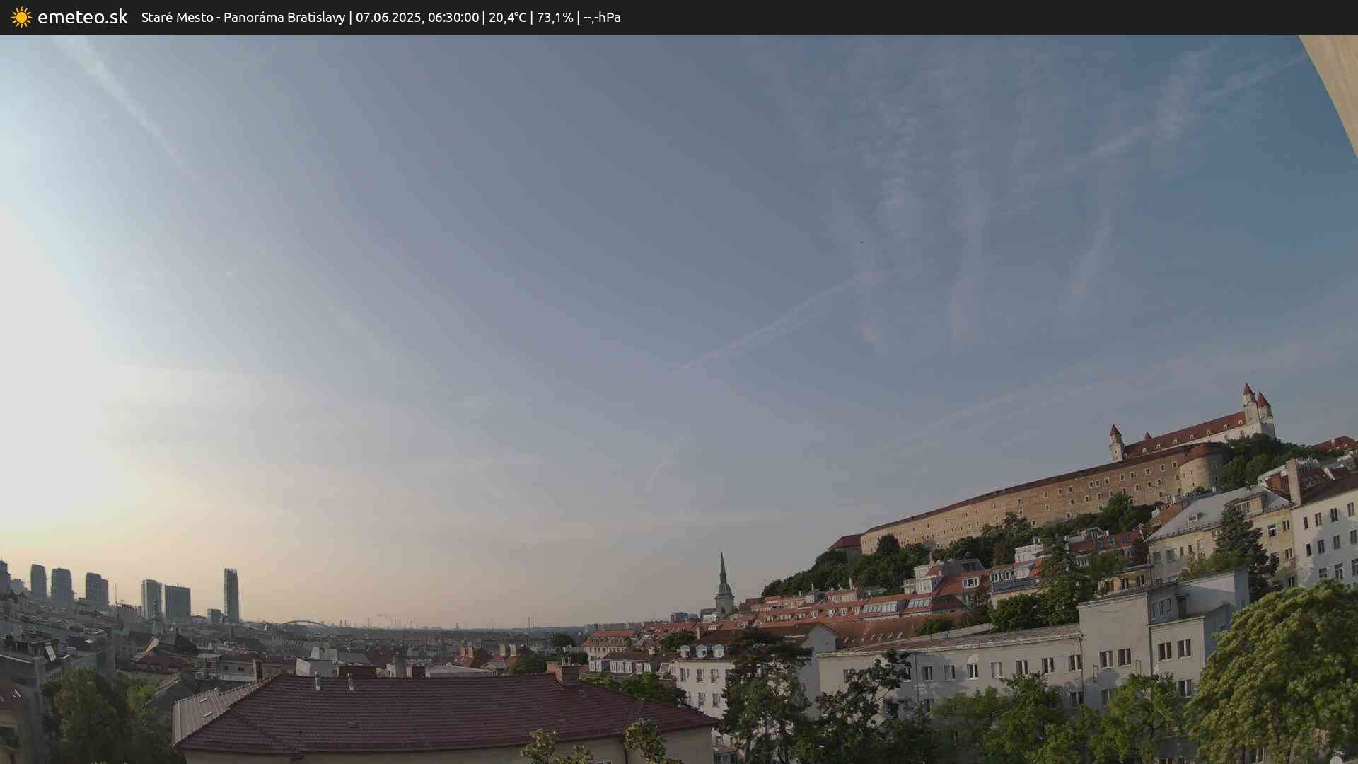 Panoráma Bratislavy