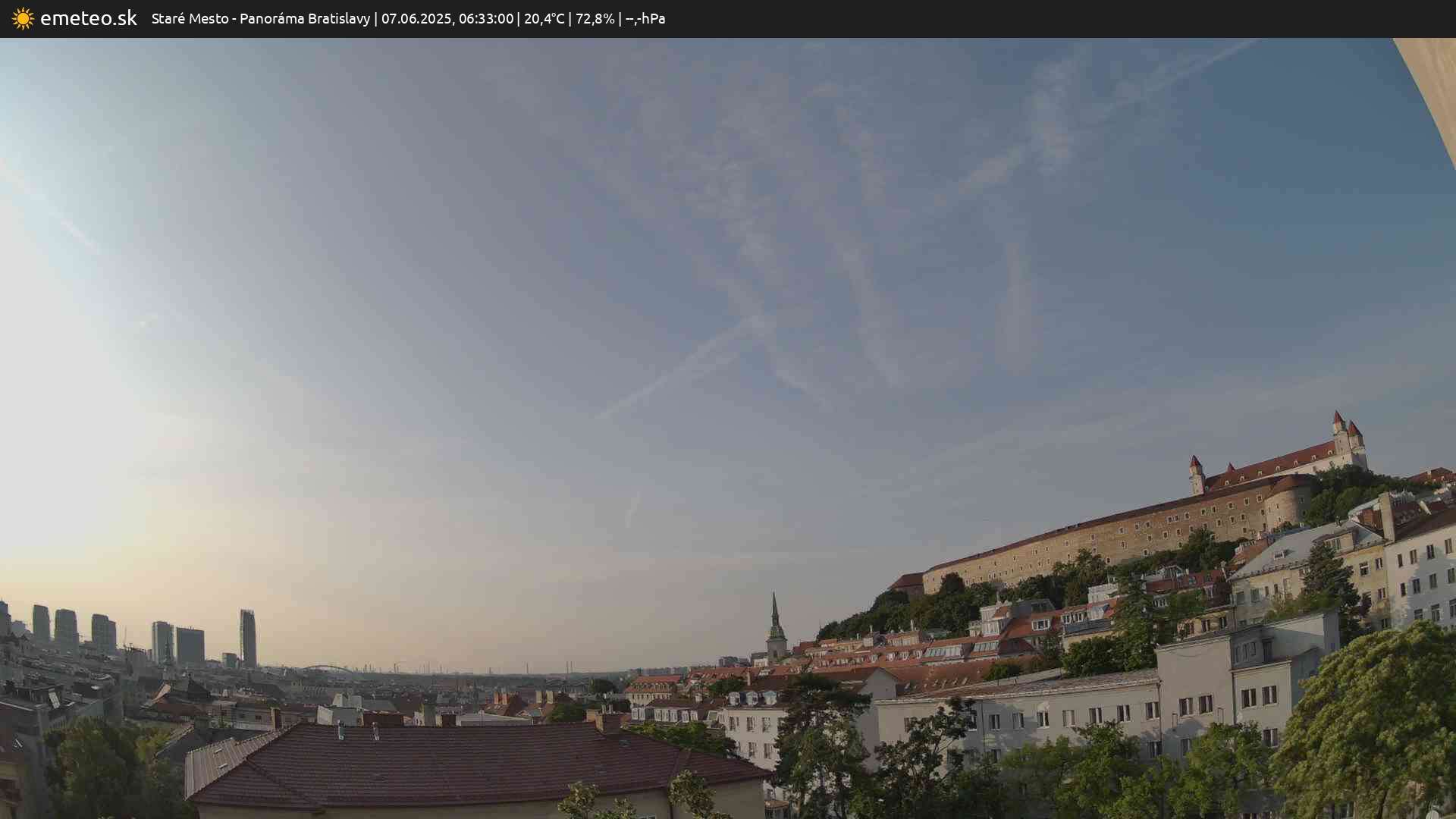 Panoráma Bratislavy