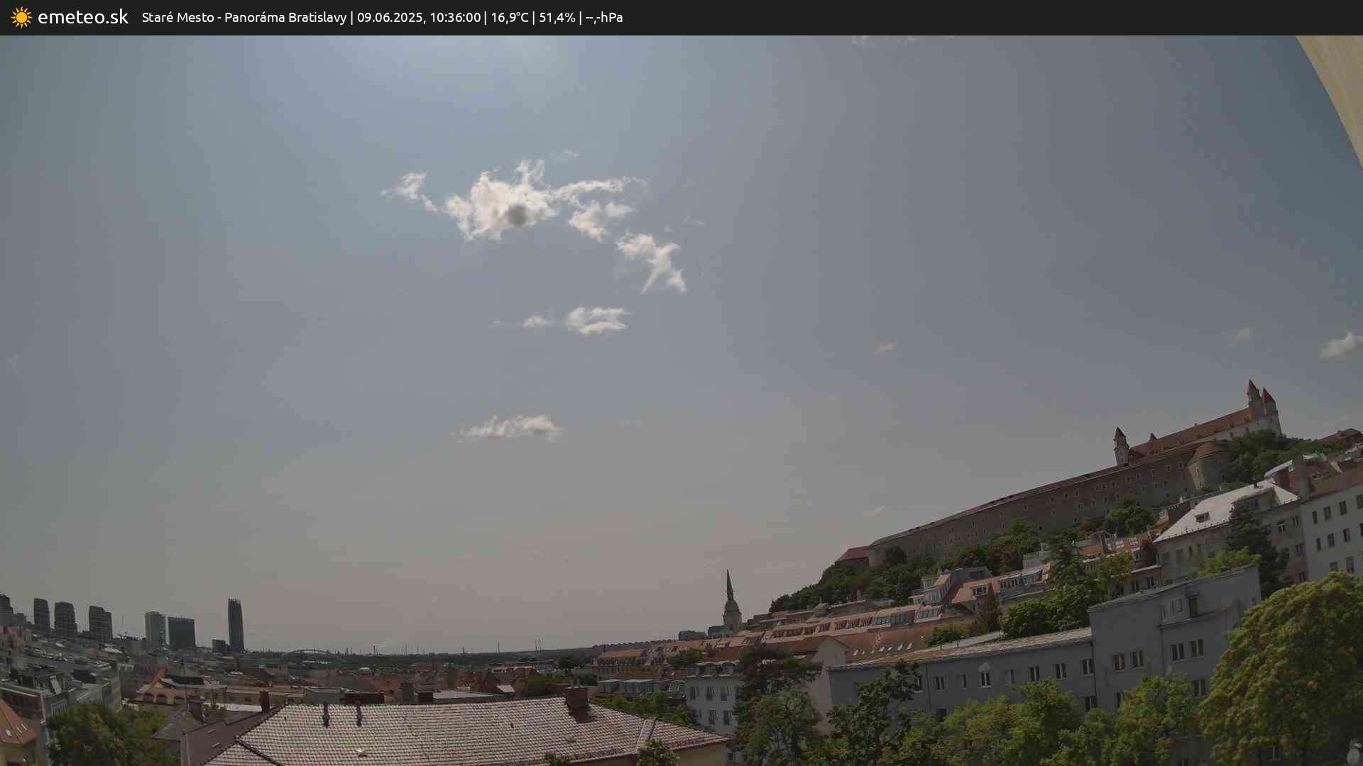 Panoráma Bratislavy