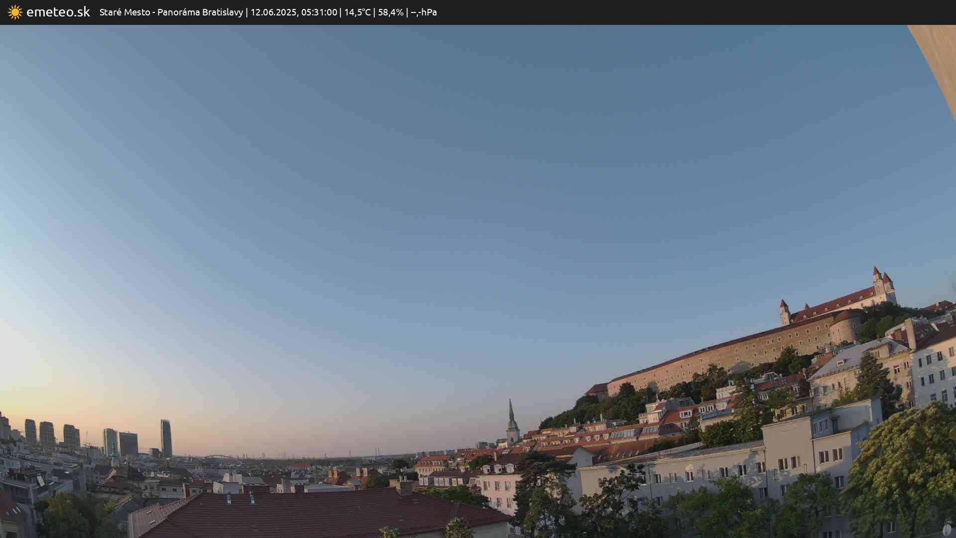 Panoráma Bratislavy