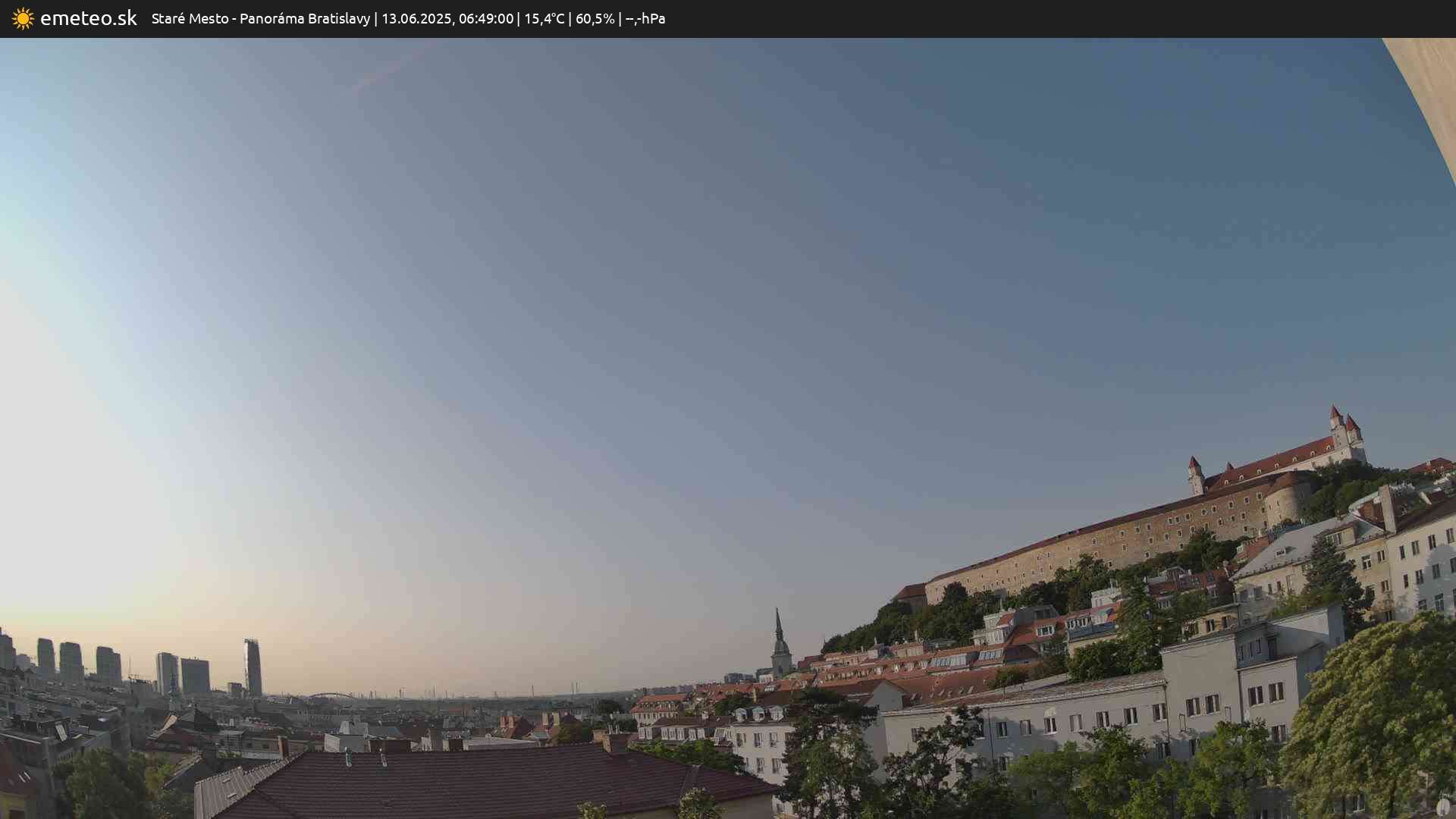 Panoráma Bratislavy