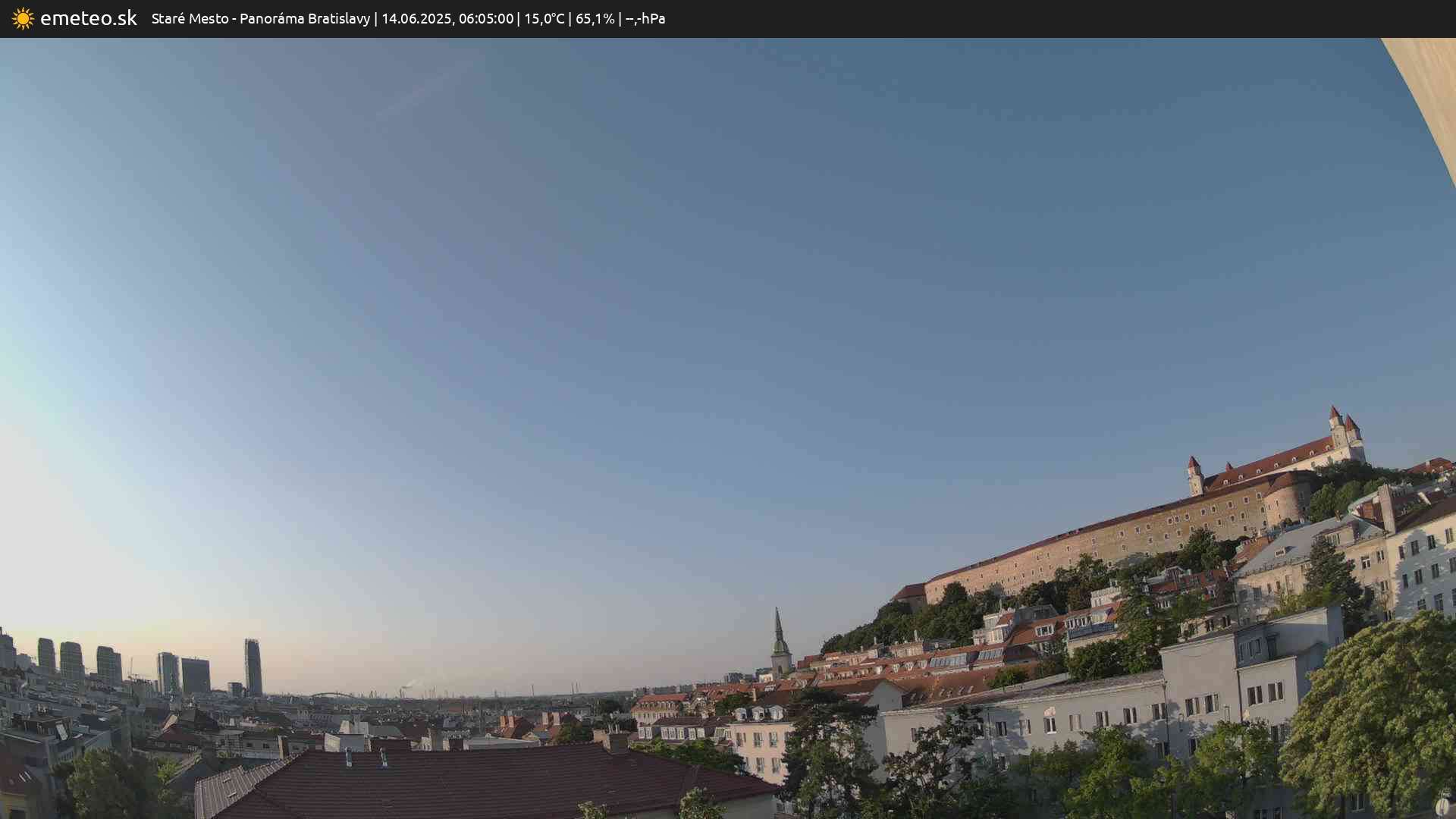 Panoráma Bratislavy