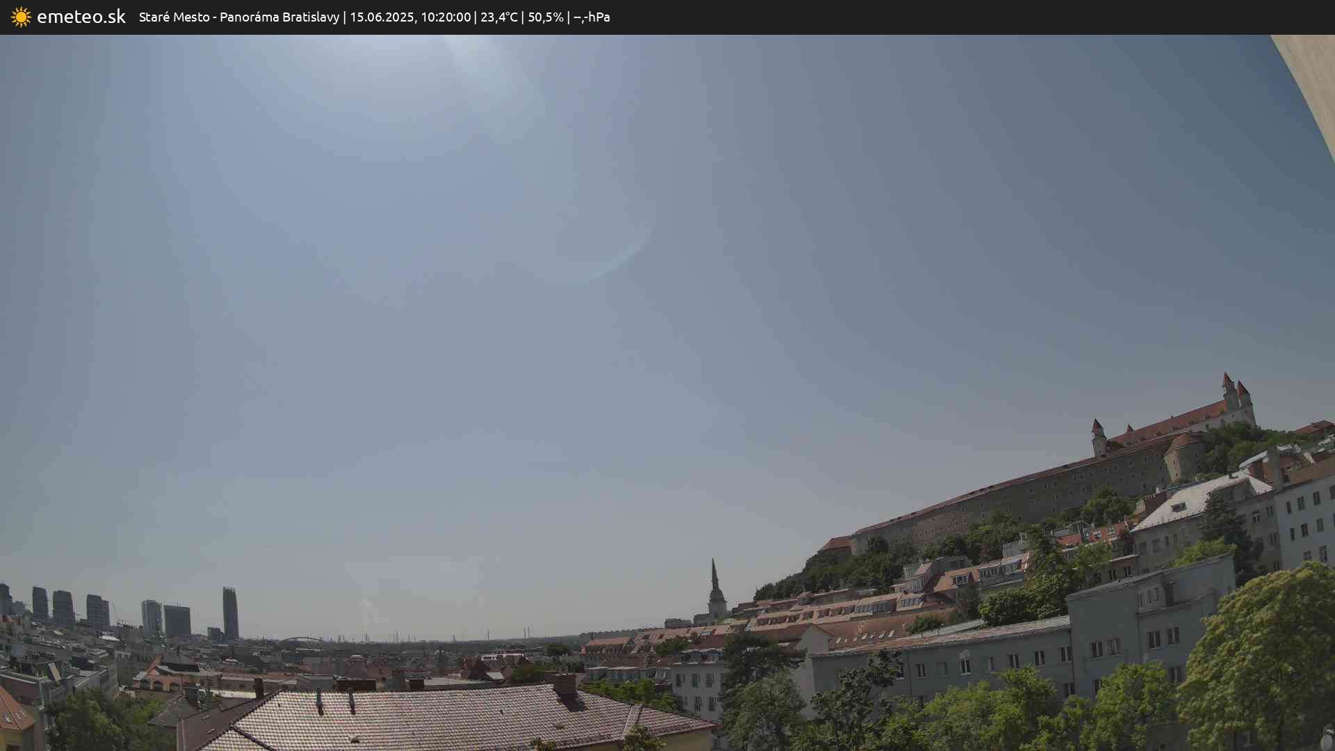 Panoráma Bratislavy