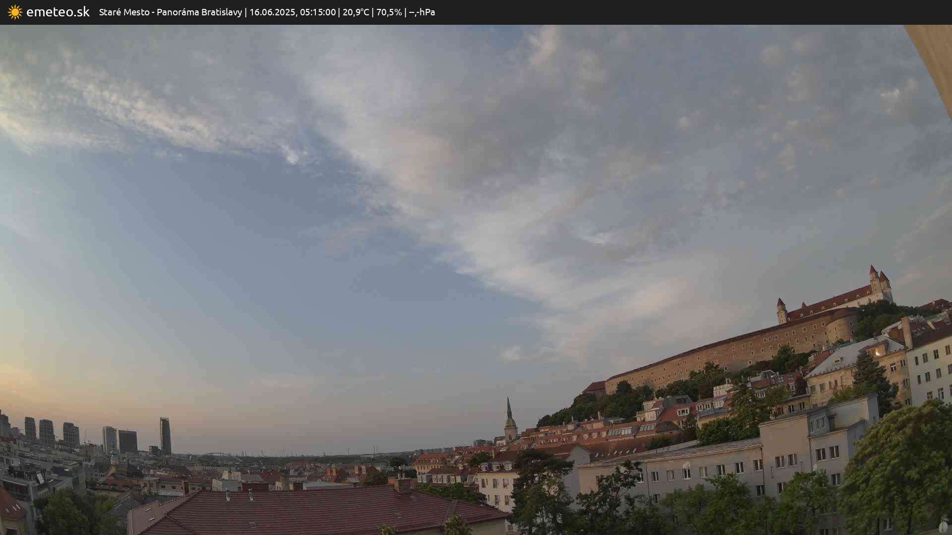 Panoráma Bratislavy