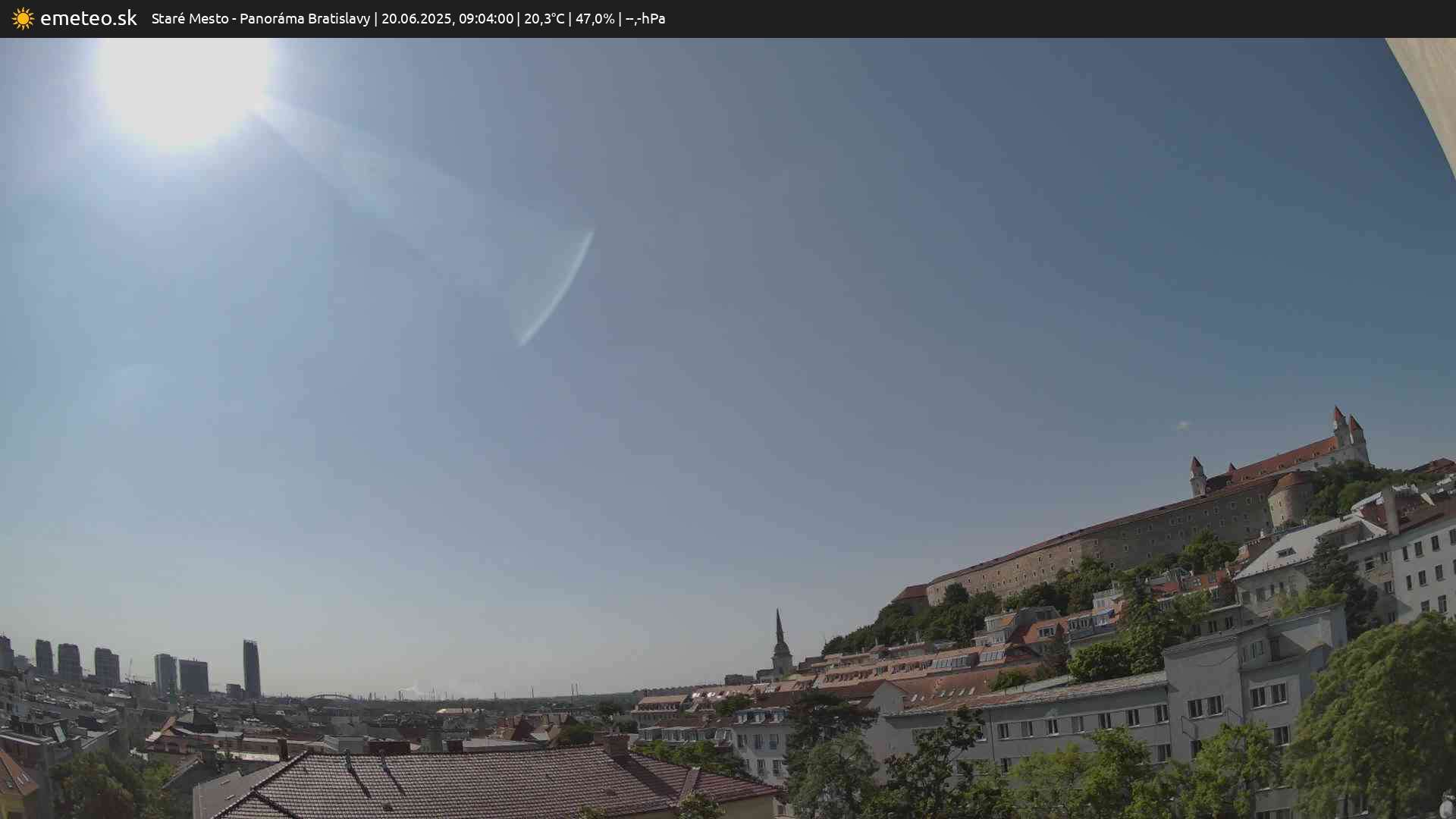 Panoráma Bratislavy