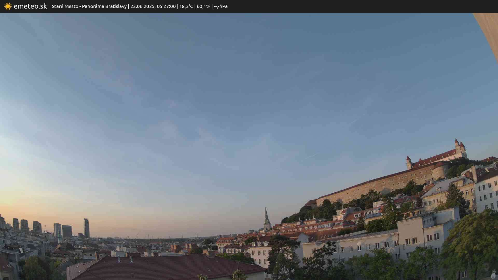 Panoráma Bratislavy