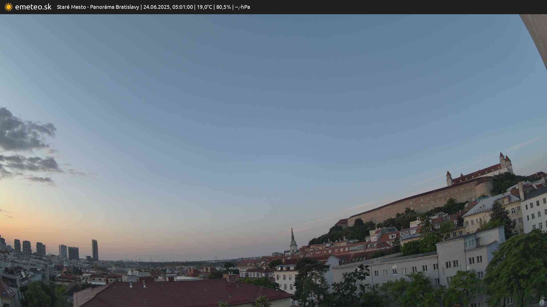 Panoráma Bratislavy