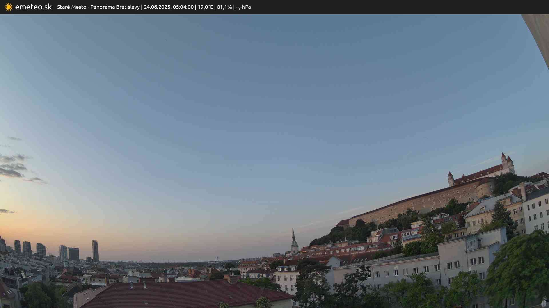Panoráma Bratislavy