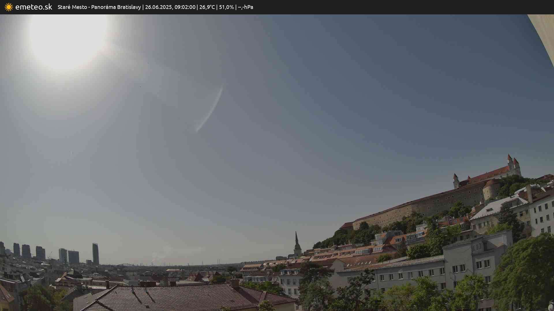 Panoráma Bratislavy