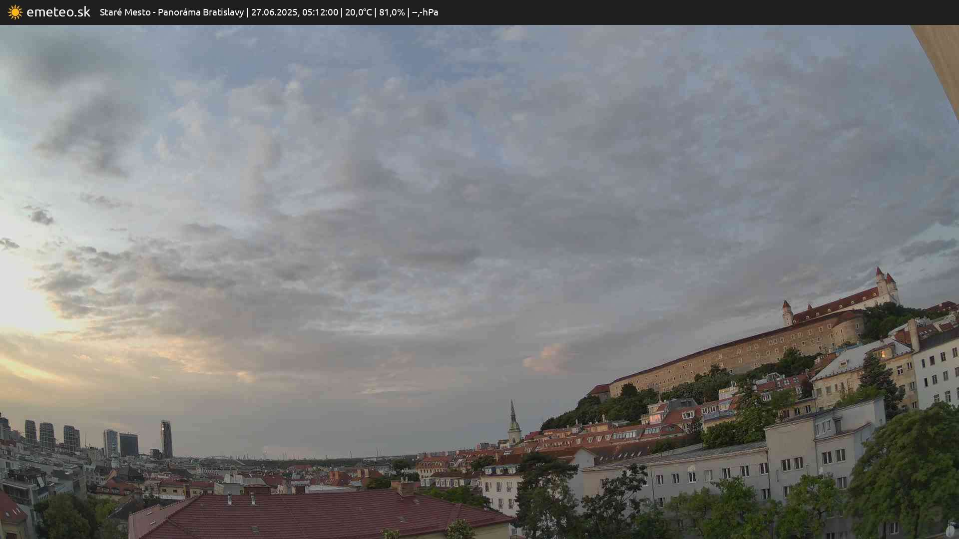Panoráma Bratislavy