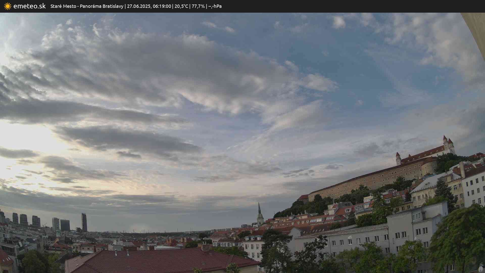 Panoráma Bratislavy