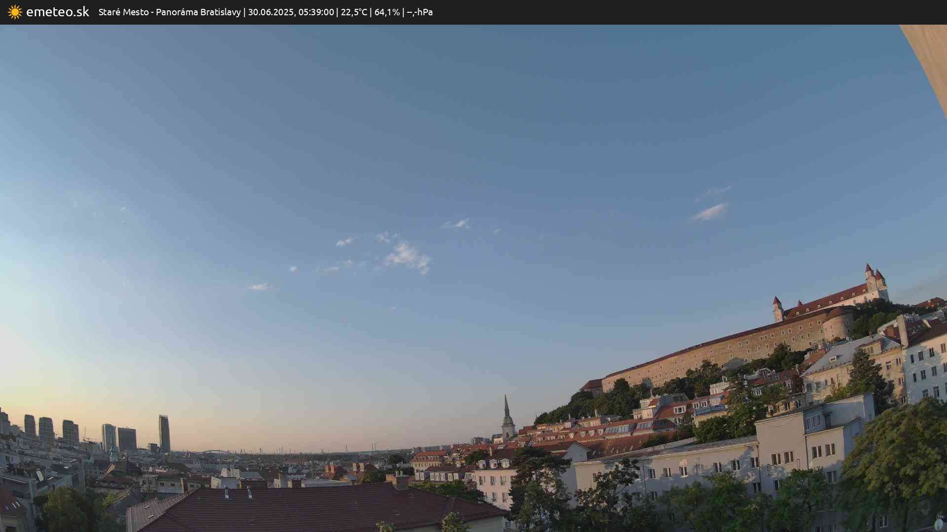 Panoráma Bratislavy