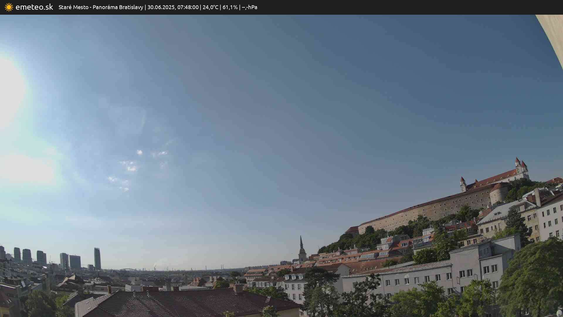 Panoráma Bratislavy