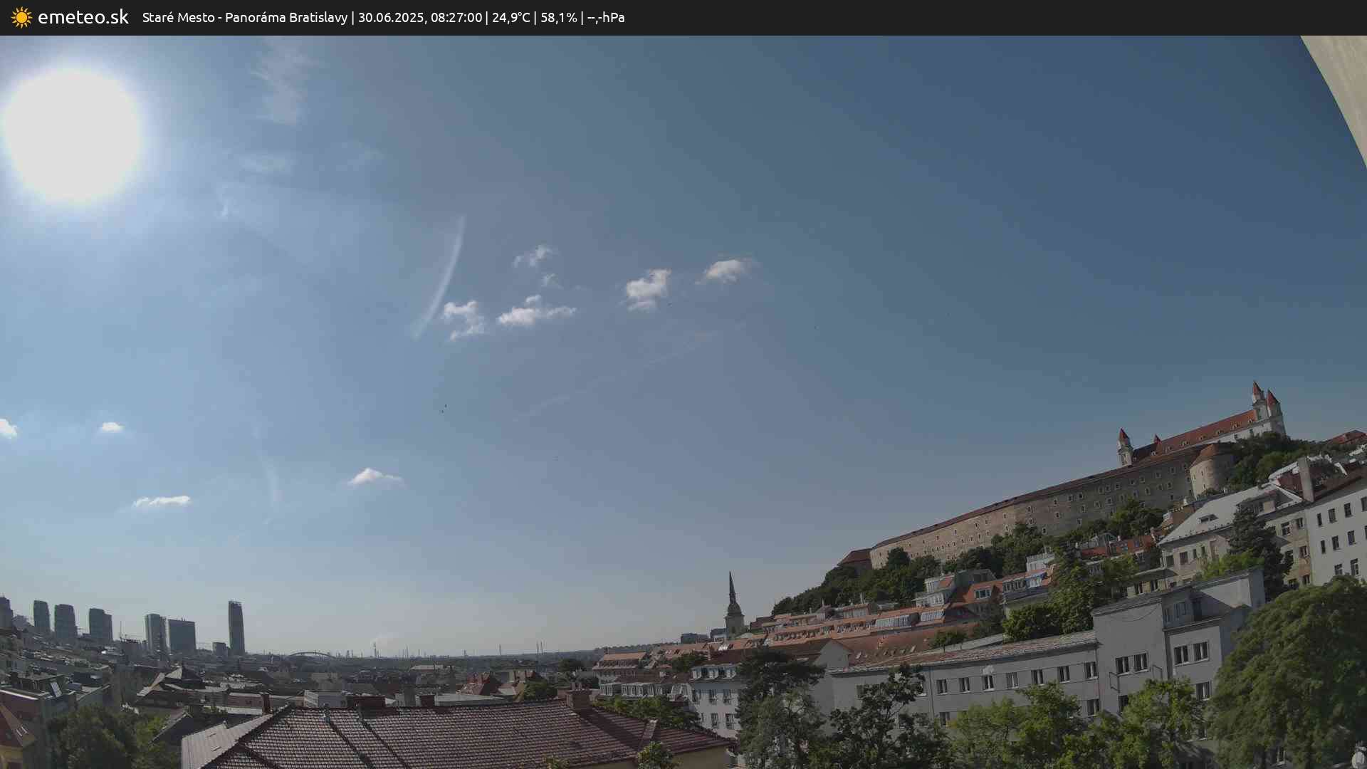 Panoráma Bratislavy
