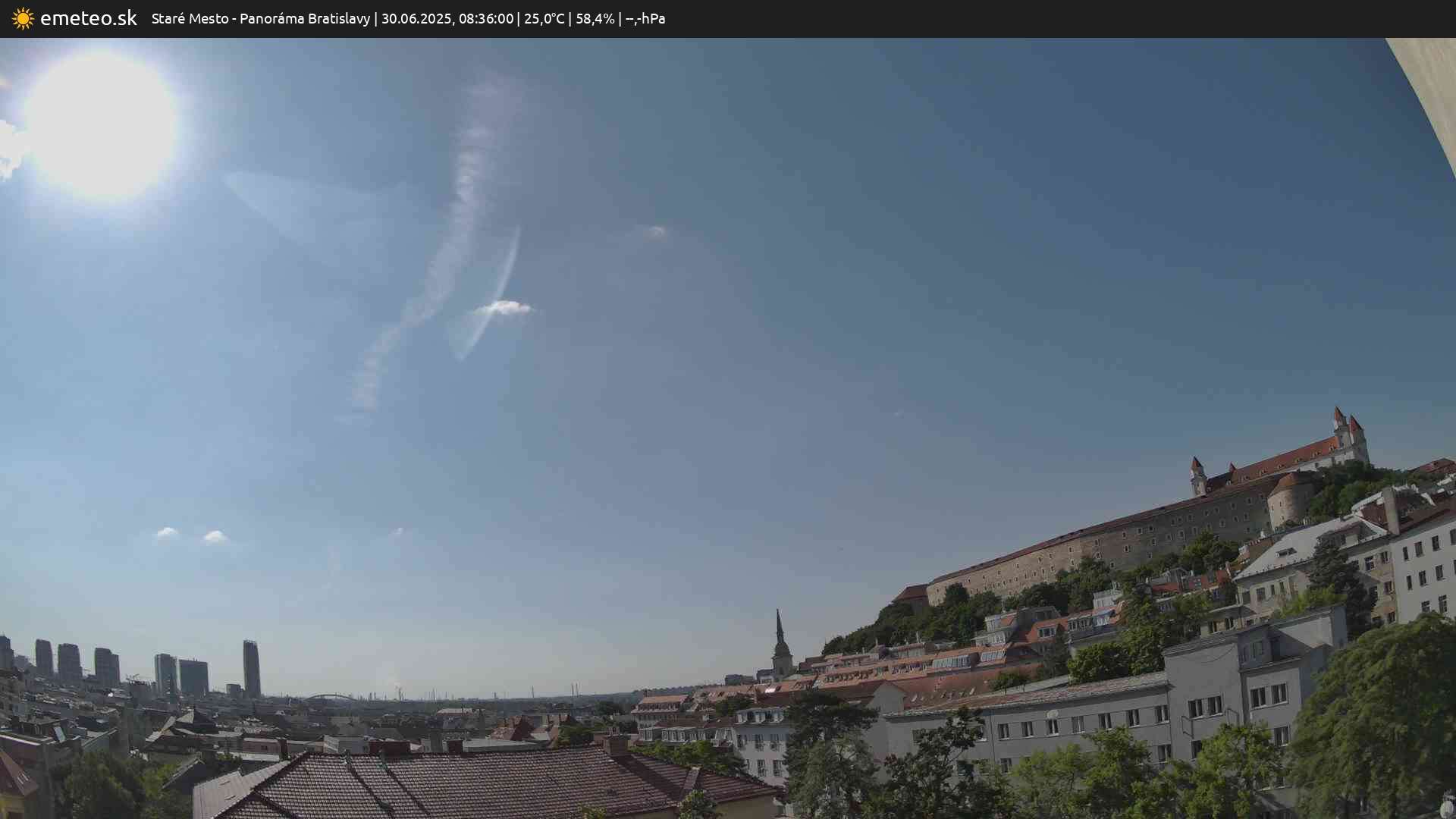 Panoráma Bratislavy