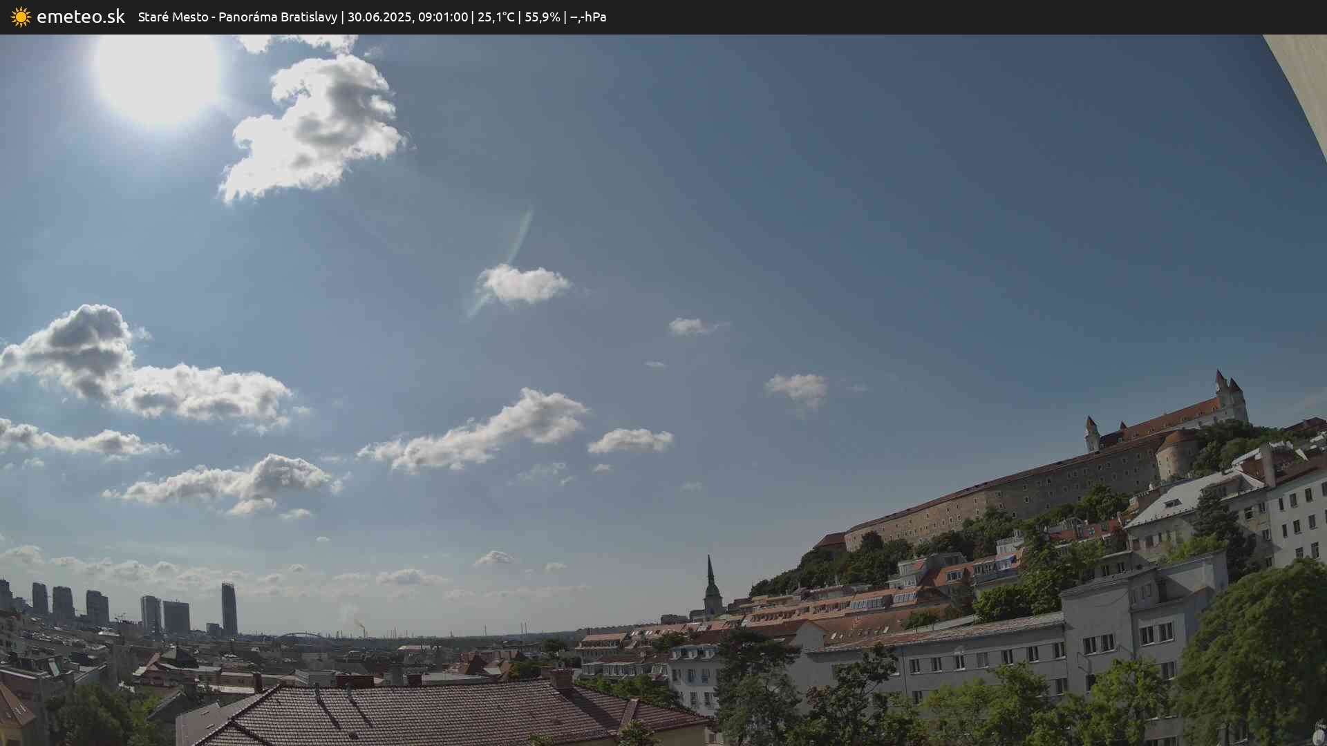 Panoráma Bratislavy