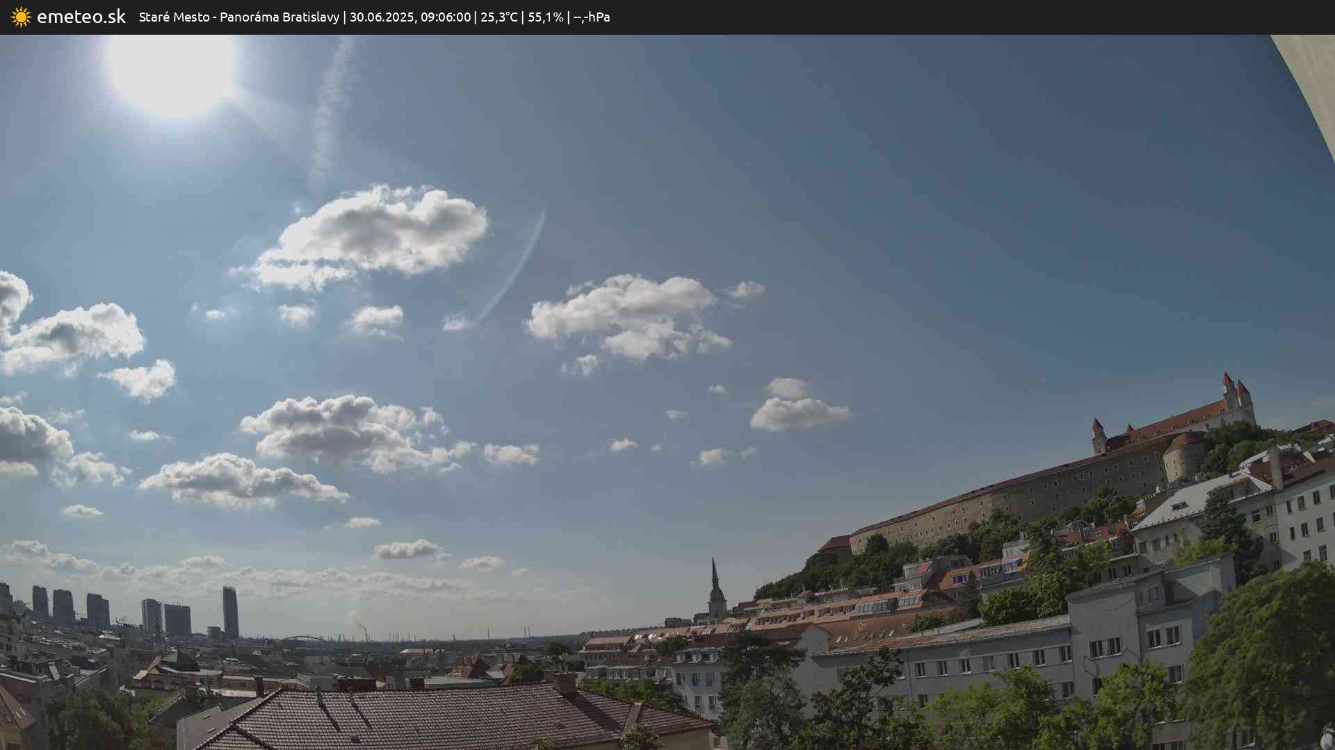 Panoráma Bratislavy