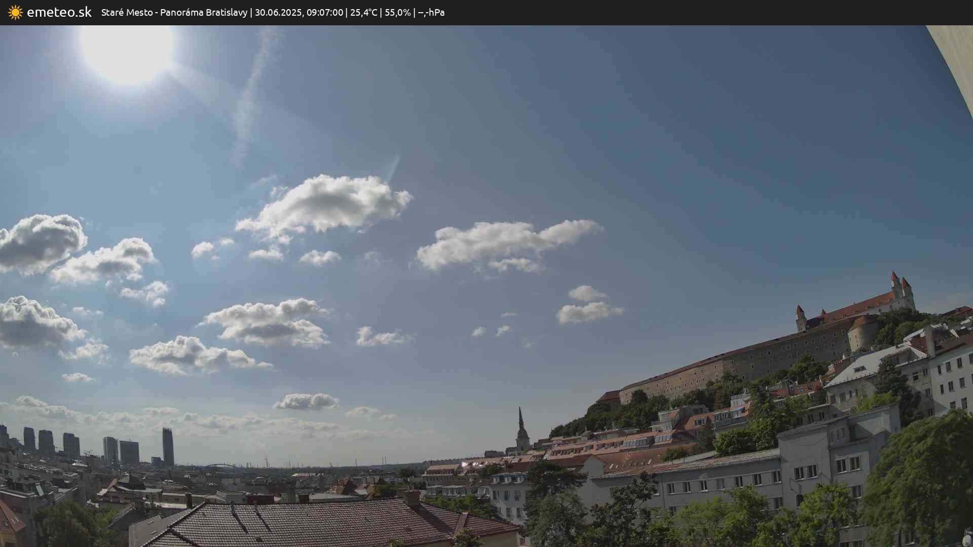 Panoráma Bratislavy