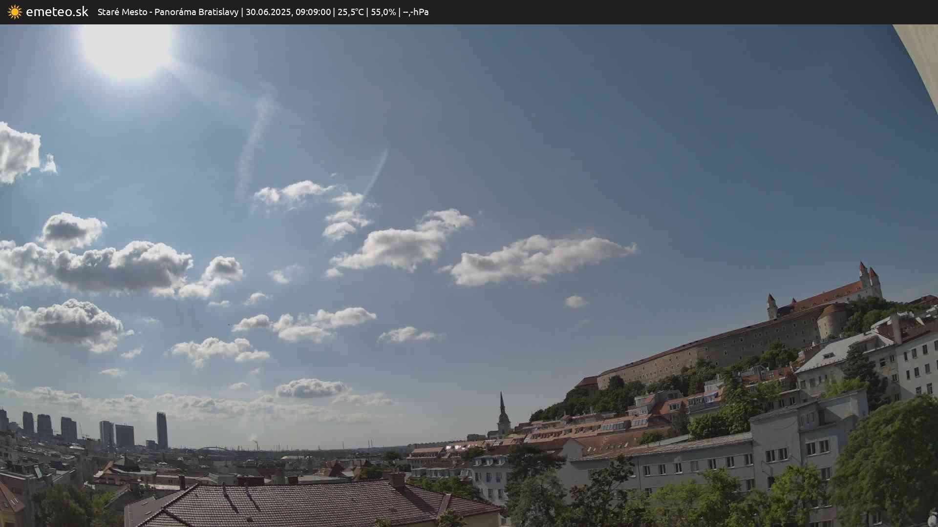 Panoráma Bratislavy