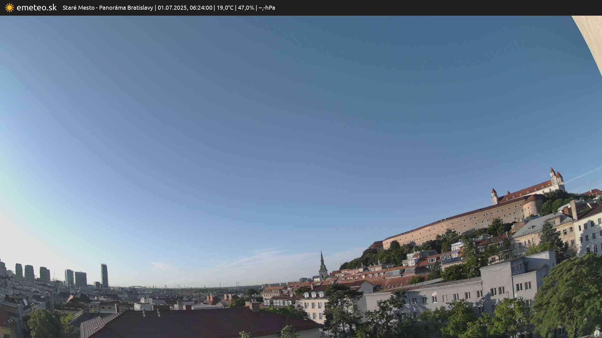 Panoráma Bratislavy