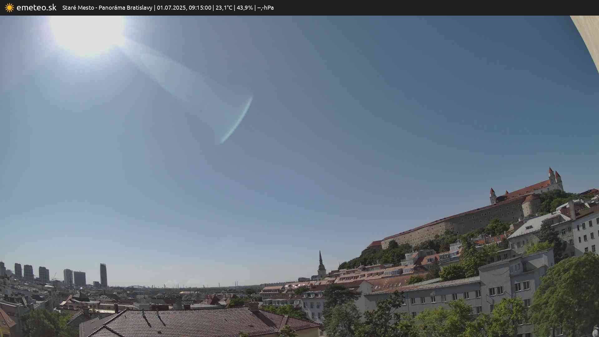 Panoráma Bratislavy