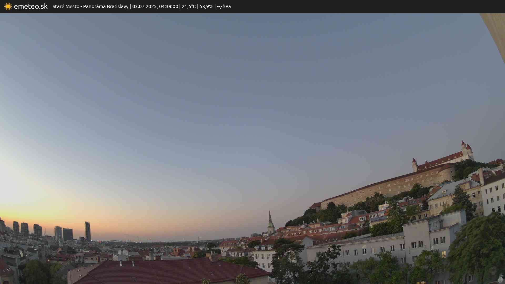 Panoráma Bratislavy
